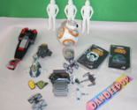 Star Wars 17 Pc Assorted Toys Sphero BB8 RC Droid Controller Lego Slave ... - $168.29