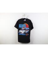 Vintage 90s NASCAR Mens Size Medium Faded Mark Martin Racing T-Shirt Bla... - €59,35 EUR