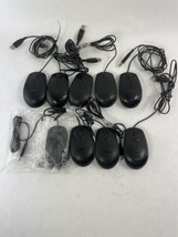 LOT OF 9  Dell USB Wired Scroll Wheel Optical Black Mouse MS111-P Free S... - £17.57 GBP