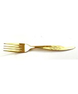 Hanford Forge Gold Avon Rose  Place Salad Fork 6 1/2 Inches - £7.80 GBP