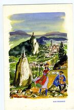 Air France Menu Mexico to JFK New York to Paris  1964 Boeing Jet - $24.72