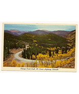 Chicago Creek Rd. Mt. evans Highway Colorado Postcard Unused - $5.76