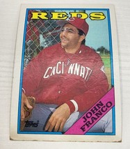 1988 Topps Baseball Card John Franco Cincinnati Reds #730 - £0.78 GBP