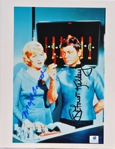 De Forrest Kelley &amp; Majel Barrett Signed Photo - Star Trek w/COA - £318.94 GBP