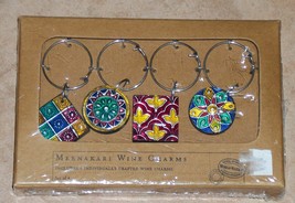 wine charms nib 4 meenakari - €11,37 EUR