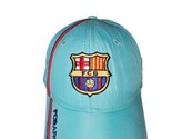 FCB Barcelona Snapback Hat Cap Adjustable Soccer Futbol Club OSFM Aqua O... - $16.15