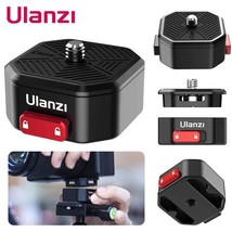 Ulanzi Claw Quick Release Plate Clamp for Dslr Gopro Action Camera Tripo... - £11.75 GBP+