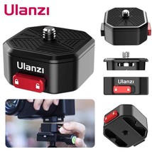 Ulanzi Claw Quick Release Plate Clamp for Dslr Gopro Action Camera Tripo... - £11.77 GBP+