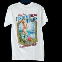 Salt Life S Small Mens Tee Shirt Blondies Fishing Tours Short Sleeve Cre... - £9.56 GBP
