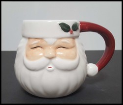 NEW RARE Ceramic Figural Santa Claus Mug 22 OZ - £15.21 GBP