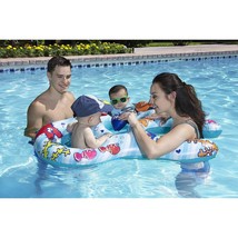 Poolmaster Mommy &amp; US Swimming Pool Baby Rider, 2 Child, Multicolor - £49.55 GBP