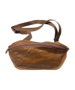 Leather Waist Bag, Leather brown belt bag, banana bag, belt leather bag,... - €76,99 EUR