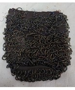 Vintage Black Rainbow Metallic Beaded Evening Bag Clutch As-Is - $350.62 MXN