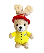 Vintage Dan Dee Plush Fireman Chief Dog 7 Inch Collector&#39;s Choice - $27.34 CAD