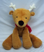 Hallmark Musical Cute Soft Holiday Christmas Reindeer 11&quot; Plush Stuffed Animal - £15.58 GBP