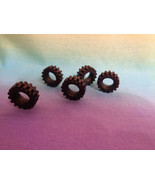 LEGO Lot of 5 Small Rubber Car Tires Parts Pieces - £1.50 GBP