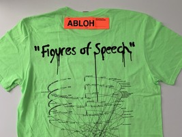 Virgil Abloh x MCA Figures of Speech Amo Tee T-Shirt Lime | Men&#39;s Size M... - £477.88 GBP