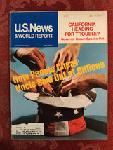 U S NEWS World Report Magazine July 11 1977 How People Cheat Uncle Sam - £11.24 GBP