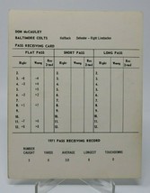 Strat-O-Matic 1971 Football Baltimore Colts 3 Player Cards Vintage - £7.88 GBP