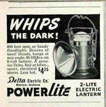 1948 Print Ad Delta PowerLite 2-Way Electric Lanterns Marion,Indiana - £6.56 GBP
