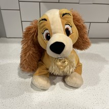 Disney Store Authentic Lady Plush Stuffed Animal from Lady And The Tramp - £6.91 GBP
