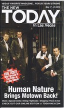 Human Nature Brings Motown Back In Today Las Vegas Magazine May 2012 - £4.65 GBP