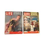 Vintage LIFE Magazine Lot 1956 Mid Century Ads Pepsi Pan Am Chrysler Car... - $25.20
