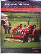 2008 McCormick CTV28 Tractor Brochure - $10.00