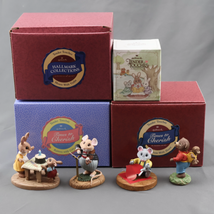 Hallmark Tender Touches Lot Rabbits Cake Mouse Violin Heart Baby Bear Fi... - $14.97
