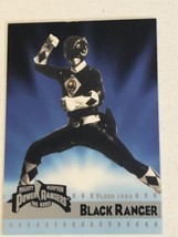 Mighty Morphin Power Rangers 1995 Trading Card #7 Black Ranger - £1.54 GBP