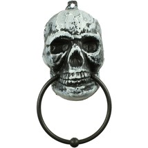 Gothic Skull Door Knocker Towel Ring Halloween Tiki Bar Pirate Prop Decoration - £10.63 GBP