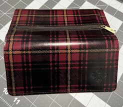 new Patricia Nash Terresa Tartan Plaid Leather Wallet  Authentic - $55.41