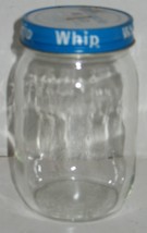 Vtg Miracle Whip Salad Dressing 16 Oz Ball Glass Jar with Original Lid #3 - £15.07 GBP