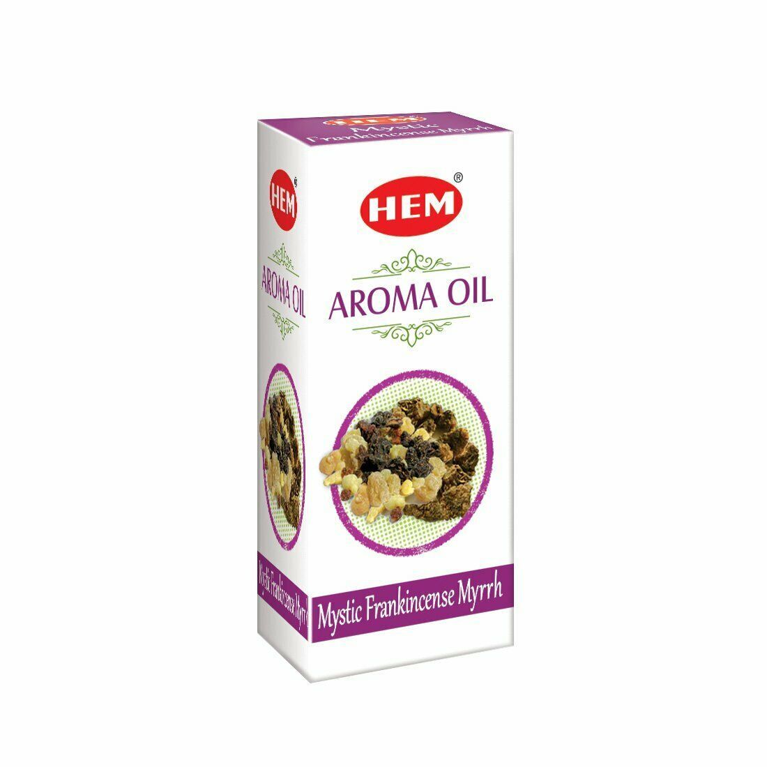 Hem Mystic Frankincense Myrrh Aroma Oil (2.8 cm x 2.8 cm x 6.5 cm, White) - $20.61