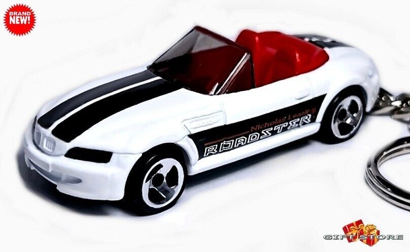 ❤️RARE KEYCHAIN WHITE BMW Z3 ROADSTER CUSTOM Ltd Ed.❤️GREAT GIFT❤️