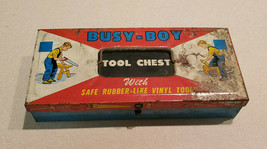 Vintage Busy-Boy Tool Chest By The Ohio Art Company U.S.A. - £7.89 GBP
