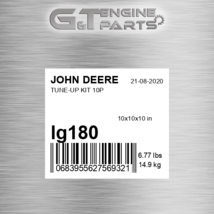 LG180 TUNE-UP Kit 10P Fits John Deere (New Oem) - $74.15