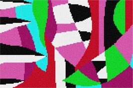 Pepita Needlepoint kit: Abstract Pattern 2, 12&quot; x 8&quot; - £67.56 GBP+