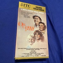 VHS On Golden Pond Henry Fonda Katherine Hepburn PG Triple Academy Award Winner - £3.90 GBP