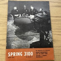 SPRING 3100 NYPD MAGAZINE OCTOBER 1964 - $134.16 MXN