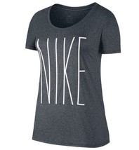 Nike Womens Dry Legend Fitness Graphic T-Shirt Size Small Color Black/Cool Grey - £35.35 GBP