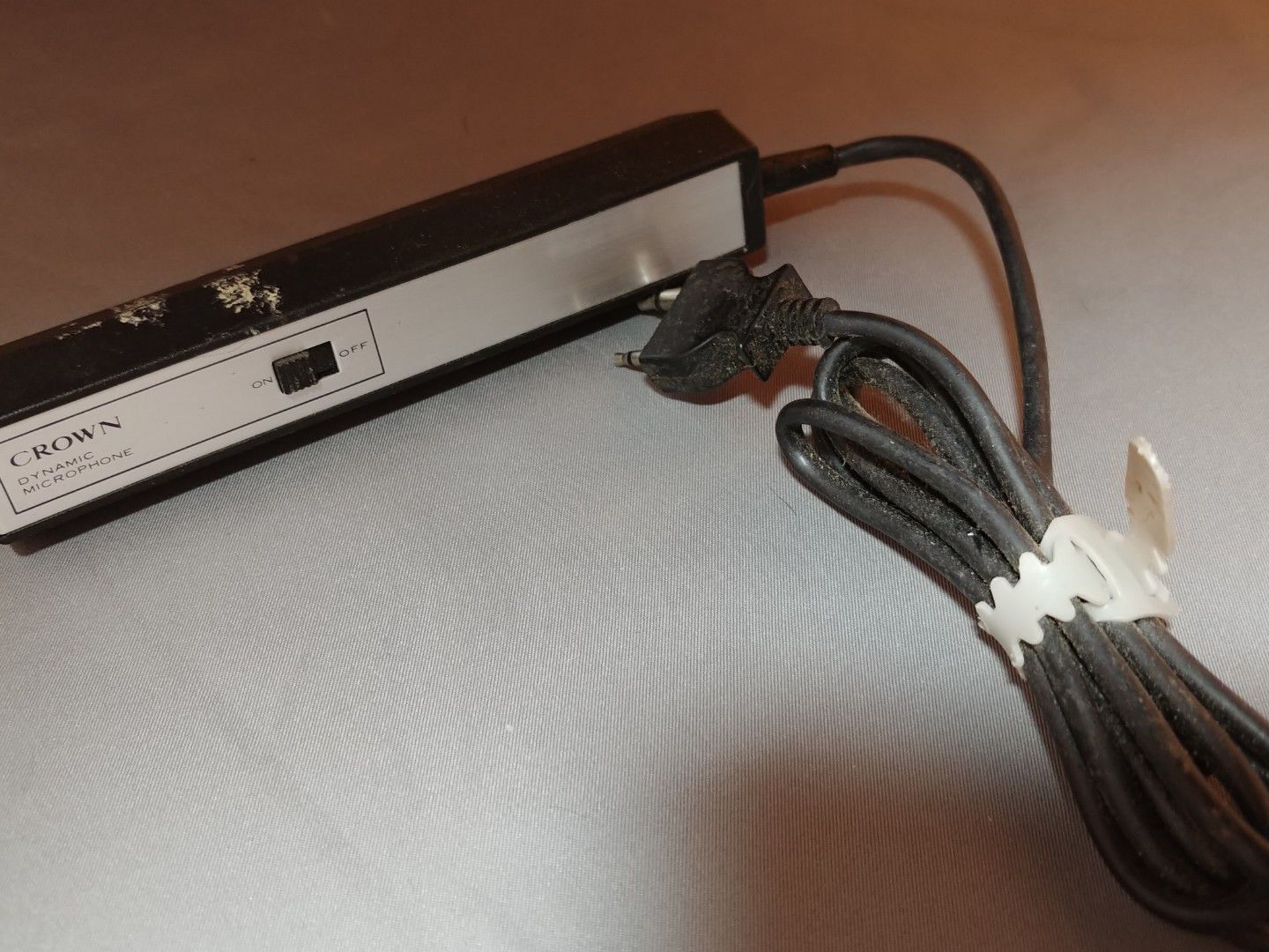 Vintage Crown Dynamic Microphone - $7.00