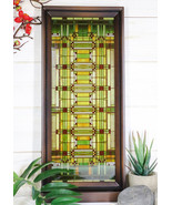 Ebros Frank Lloyd Wright Oak Park Studio SkyStained Glass Desktop Or Wal... - $2,005.78 MXN