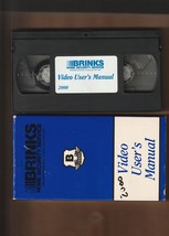 Vintage BRINKS Home Security Video User&#39;s Manual VHS tape (2000) Like Ne... - £14.38 GBP