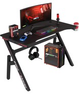 Gaming Desk Computer Desk 47 Inch Home Office Desk Extra Large Modern Er... - €57,25 EUR