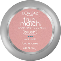 L'Oreal Paris True Match Super-Blendable Blush Soft Powder Tender Rose, 0.21 oz. - £23.72 GBP