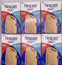 Lot Of 6 Boxes Nexcare Bandages Knee &amp; Elbow One Size 2&quot;x4&quot; 8ct (48 Band... - £20.15 GBP