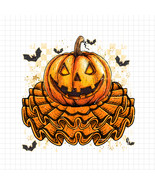 Horror Pumpkin clown PNG, Horror Halloween PNG, Pumpkin face, Spooky Sea... - $2.50