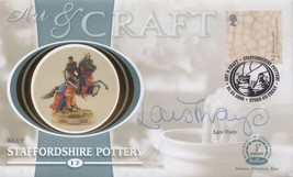 Lars Tharp BBC Antiques Roadshow Staffordshire Pottery Hand Signed FDC - £8.68 GBP