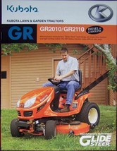 2007 Kubota GR2010, GR2110 Lawn-Garden Tractors Brochure - $10.00
